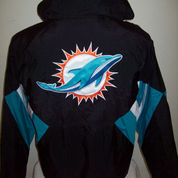 STARTER Jackets & Coats Miami Dolphins Starter Jacket Pull Over Half Zip Poshmark